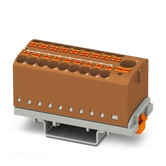 PTFIX 6/18X2,5-NS35 BN BLOK ROZDZIELCZY -zdjęcie numer 1