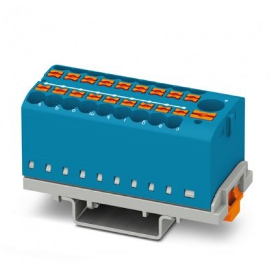 PTFIX 6/18X2,5-NS35 BU Blok rozdzielacza -zdjęcie numer 1