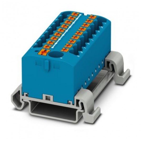 PTFIX 6/18X2,5-NS35A BU Blok rozdzielaczy -zdjęcie numer 1