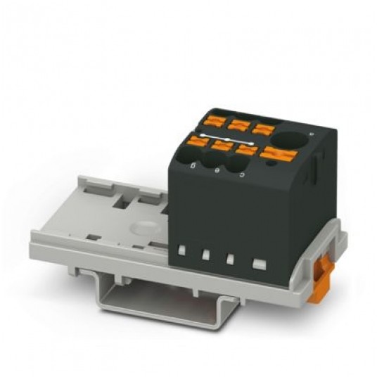 PTFIX 6/6X2,5-NS35 BK Blok rozdzielczy -zdjęcie numer 1