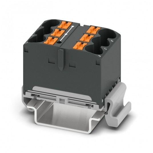 PTFIX 6X10/S-NS35A BK - Blok rozdzielczy -zdjęcie numer 1