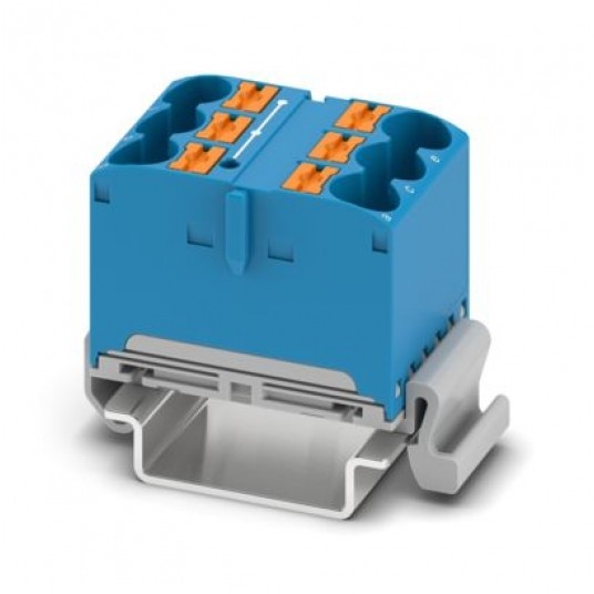 PTFIX 6X10/S-NS35A BU Blok rozdzielacza -zdjęcie numer 1