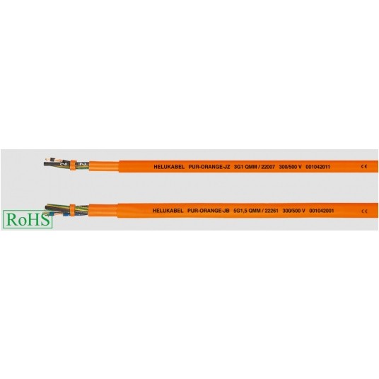 PUR-JB 3x1,5MM KABEL POMARAŃCZOWY -zdjęcie numer 1