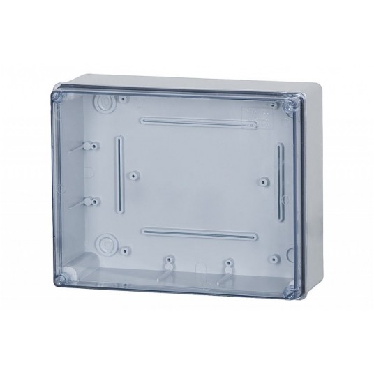 PUSZKA HERMETYCZNA IP 56 FG 190X140X70 DYMNA POKRYWA -zdjęcie numer 1