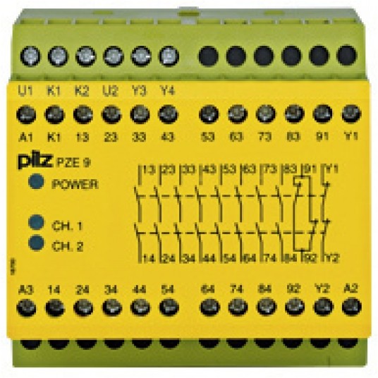 PZE 9 24VDC 8N/O 1N/C -zdjęcie numer 1