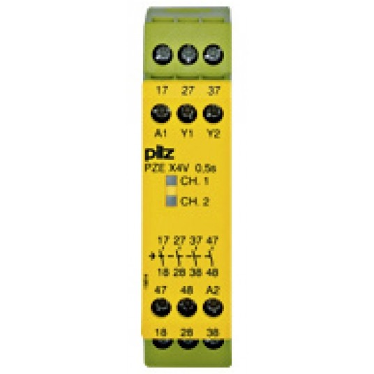 PZE X4V 0,5/24VDC 4N/O FIX PRZEKAŹNIK -zdjęcie numer 1