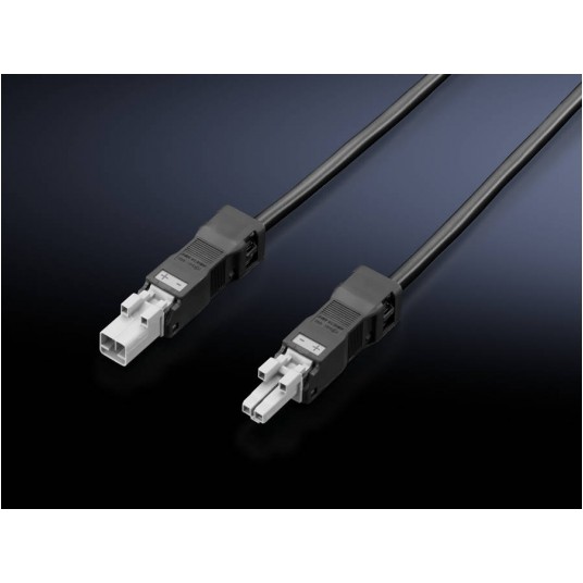 R.Kabel przyłączeniowy do oświetlenia system. Zasilanie, 2-bieg. DŁ 1000MM -zdjęcie numer 1