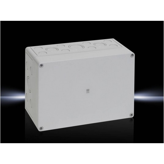 R.PK PUSZKA ZACISKOWA - SZARA SKRZYNKA ZACISK. POKRYWA SZARA -zdjęcie numer 1