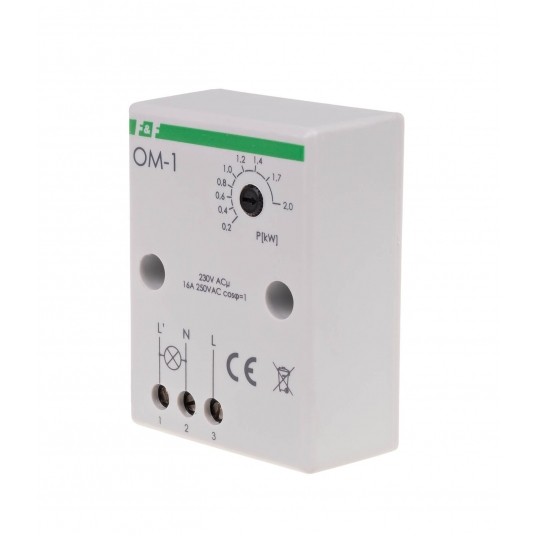 regulacja obciążenia 200-2000VA, I=16A, Un OGRANICZNIK POBORU MOCY -zdjęcie numer 1