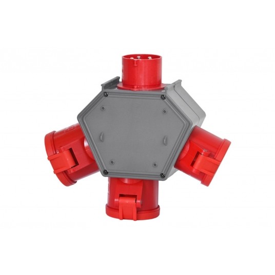 ROZDZIELACZ 380V 5 POL 1 WE/ 3 WYJ. -zdjęcie numer 1