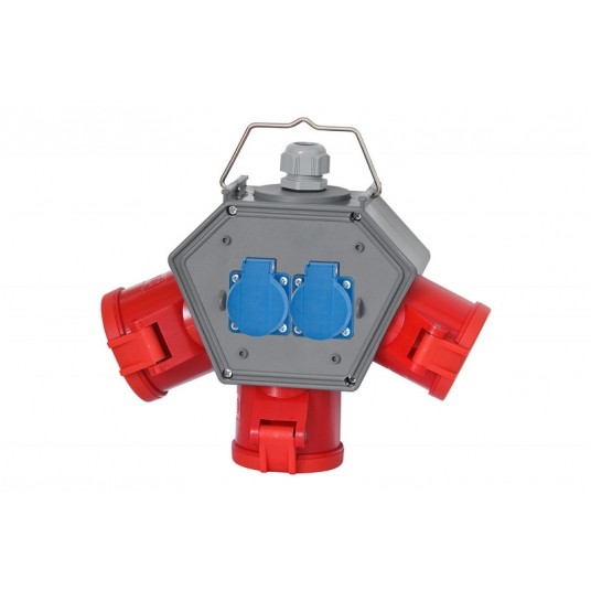 ROZDZIELNIA POLYBOX GN 2x16/5 32/5 2x230V -zdjęcie numer 1