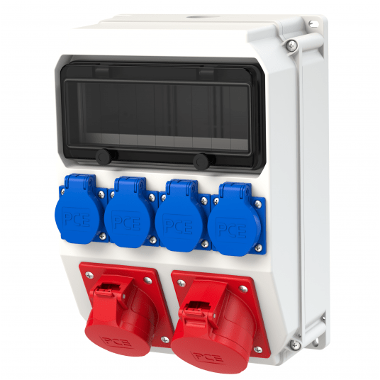 Rozdzielnica 2x16A/5P, 4x2P+Z 9036003W ROZDZIELNICA BUDOWLANA -zdjęcie numer 1