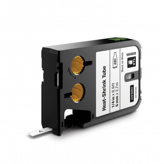 RURKA TERMOKURCZLIWA XTL 6MMX2,7M 1.18-3.8 mm czarny na białym -zdjęcie numer 1