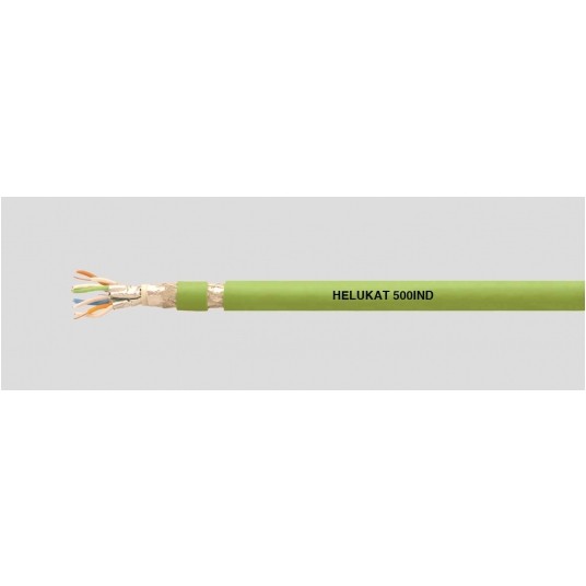 S/FTP 4x2xAWG 22/1 KAT.6A ZIELONY -zdjęcie numer 1