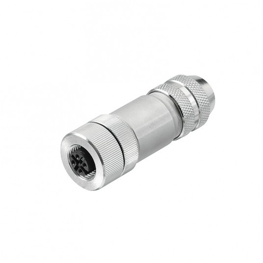 SAIB-M-5/8S M12 5P A-COD ZŁĄCZE OKRĄGŁE -zdjęcie numer 1