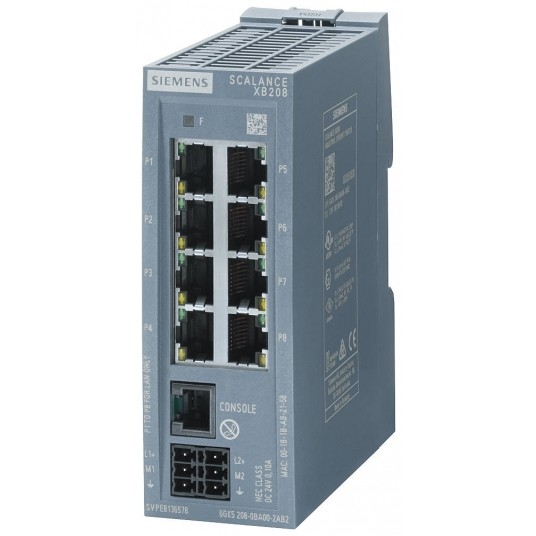 SCALANCE XB208 MANAGEABLE LAYER 2 IE-SWITC -zdjęcie numer 1