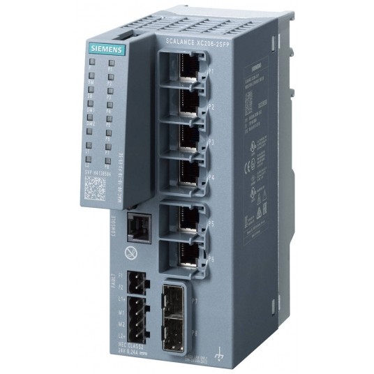 SCALANCE XC206-2SFP MANAGEABLE IE-SWITCH -zdjęcie numer 1