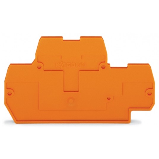 ŚCIANKA KOŃCOWA POMARAŃCZOWA -zdjęcie numer 1