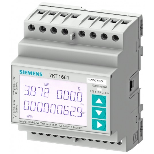SENTRON PAC1600, LICZNIK ENERGII 3-FAZOWY, WYŚWIETLACZ LCD, -zdjęcie numer 1