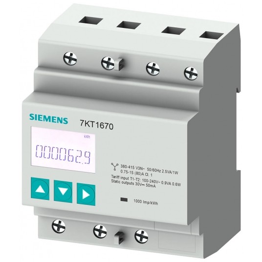 SENTRON PAC1600, LICZNIK ENERGII 3-FAZOWY, WYŚWIETLACZ LCD, NAPIĘ -zdjęcie numer 1