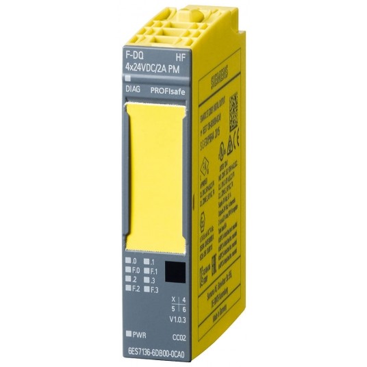 SIMATIC DP ET 200SP F-DQ 4xDC MODUŁ -zdjęcie numer 1