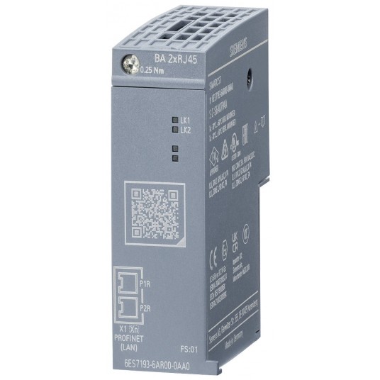 SIMATIC ET 200SP, BUS ADAPTER PROFINET (2 X RJ45) DLA MODUŁU INTERFE -zdjęcie numer 1