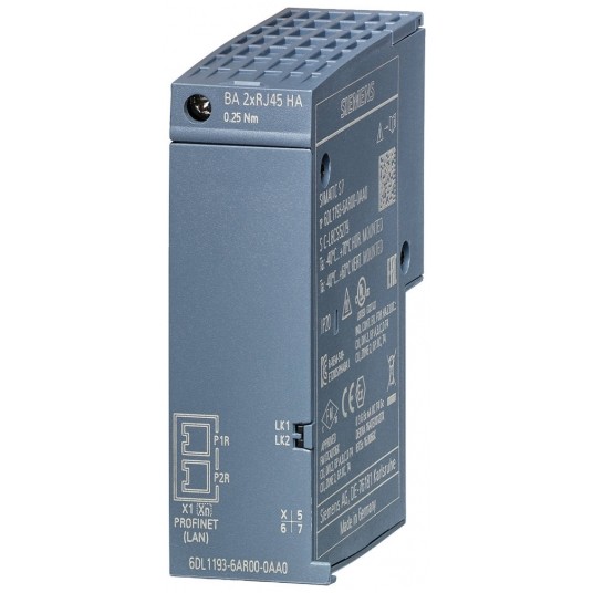 SIMATIC ET 200SP HA BUS ADAPTER BA 2XRJ45 -zdjęcie numer 1