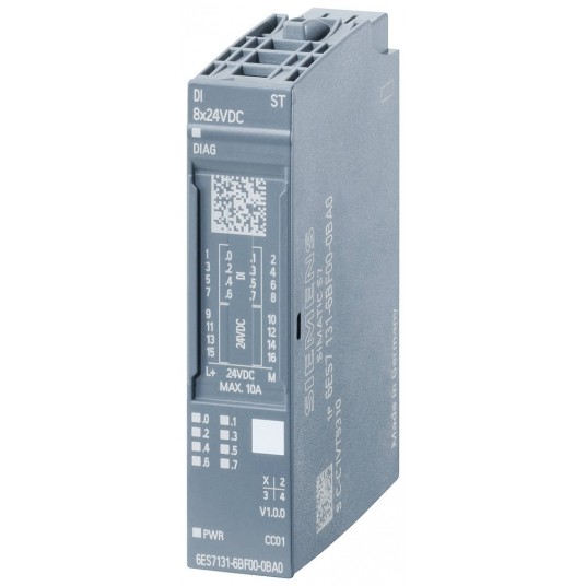 SIMATIC ET 200SP, MODUŁ WEJŚĆ BINARNYCH -zdjęcie numer 1