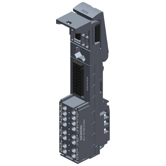 SIMATIC ET 200SP, PODSTAWKA DLA MODUŁÓW RO BU20-P8+A4+0B, TYP F0, ZACISKI -zdjęcie numer 1