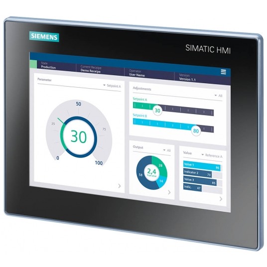 SIMATIC HMI MTP1000, UNIFIED BASIC PANEL PANORAMICZNY, DOTYKOWY WYŚWIET -zdjęcie numer 1