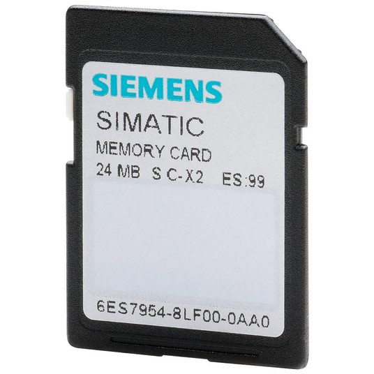 SIMATIC S7, memory cards for S7-1x00 CPU/SINAMICS, 3, 3V Flash, 24 MB -zdjęcie numer 1