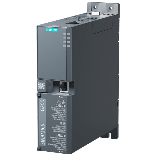 SINAMICS G200 PN 380V-480V, 3AC -20%/10% HO: 150% 60s in 300s, 4kW LO -zdjęcie numer 1