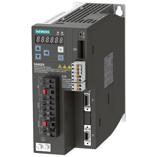 SINAMICS V90 INPUT VOLTAGE: 380-480V 3 A SINAMICS -zdjęcie numer 1