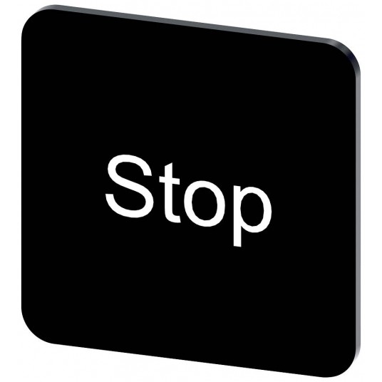 SIRIUS ACT, ETYKIETA SAMOPRZYLEPNA DO OBUDOWY, 22 X 22MM, CZARNA, BI -zdjęcie numer 1