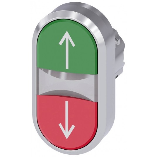 SIRIUS ACT, PRZYCISK PODŚW. PODWÓJNY PRZYCISK PODWÓJNY PŁASKI -zdjęcie numer 1