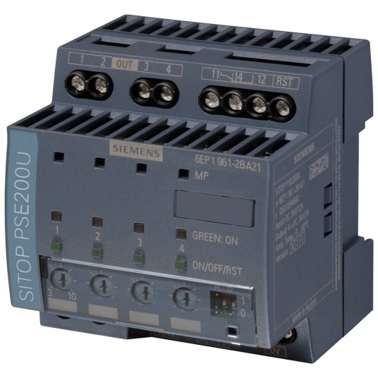 SITOP PSE200U 10 A SELECTIVITY MODULE 4-CH 24 V DC/40 A OUTPUT 24 V DC/ -zdjęcie numer 1