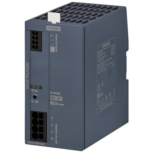 SITOP PSU4200 1AC 24 V/10 A regulowane zasilanie elektryczne -zdjęcie numer 1