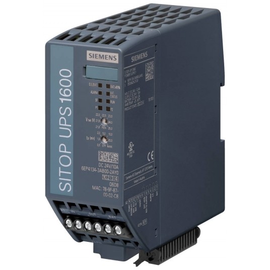 SITOP UPS1600 10 A UNINTERRUPTIBLE POWER S 24 V DC OUTPUT: 24 V DC/10 A -zdjęcie numer 1