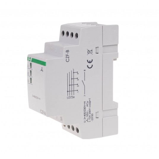 styk 1Z , I=10A, 2 moduły CZUJNIK ZANIKU I FAZY -zdjęcie numer 1