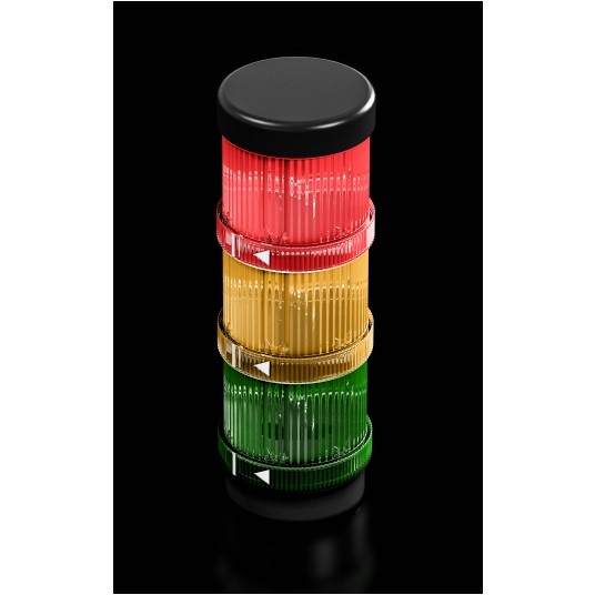 SZ KOLUMNA SYGNALIZACYJNA LED-KOMP 24V AC/DC, CZER/ŻÓŁ/Z -zdjęcie numer 1