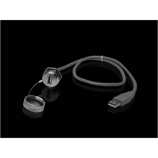 SZ PRZEDŁUŻACZ USB 0,5M PRZEDŁUŻACZ TYP A Z PRZYŁĄCZ.Ś -zdjęcie numer 1