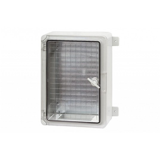 Szafa 500x700x250 mm IP65 drzwi przeźrocz -zdjęcie numer 1