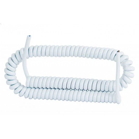 SZNUR SPIRALNY 05VVH8-F 3X1 BIAŁY 3MB -zdjęcie numer 1