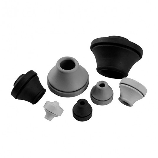 T-VET5 PRZEPUST POJEDYŃCZY GUMOWY SZARY IP67 PG13 MOREK -zdjęcie numer 1