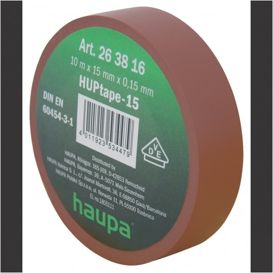 TAŚMA IZOL. 19mmx20m BRĄZOWA TAŚMA -zdjęcie numer 1