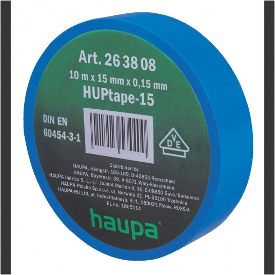 TAŚMA IZOL. 19mmx20m NIEBIESKA TAŚMA -zdjęcie numer 1