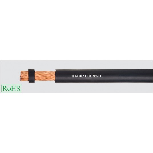TITARC H01N2-D 1x50MM PRZEWÓD SPAWALNICZY -zdjęcie numer 1