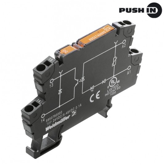 TOP 5VDC/48VDC 0,1A TERMOPTO, przekaźniki półprzew -zdjęcie numer 1