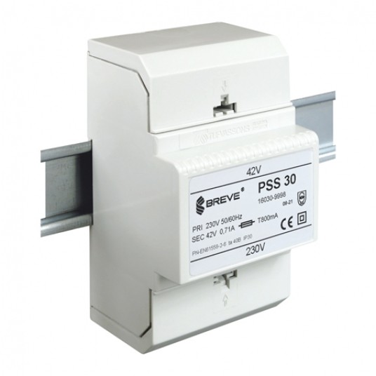 TRANSFORMATOR PSS 30VA, 230/12V TRANSFORMATOR 1 FAZ. -zdjęcie numer 1