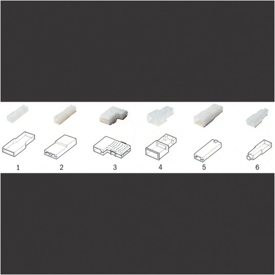 Tulejka izolacyjna kształt 3 Nylon TULEJKA kątowa op=100szt -zdjęcie numer 1